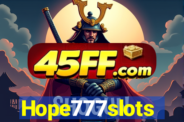 Hope777slots